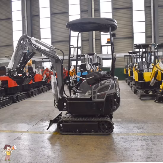 Schneckenbagger mit robuster Zahnkonfiguration, spezialisiert auf Rammarbeiten, Stromleitungen, Bohrarbeiten und Bauarbeiten