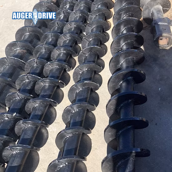 Erdbohrer für Pfähle und Erdbohrer